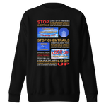 the [CHEMTRAILS] pullover