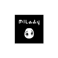 the [MILADY] sticker