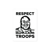 the [TROOPS] sticker